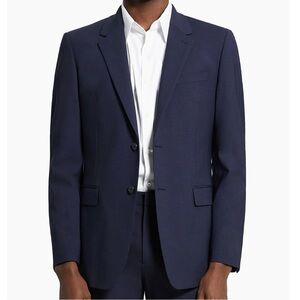 Theory Xylo Navy Blue Chambers Wool Blazer Sportcoat Suit Jacket Luxury Men’s 40